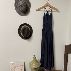 💎 navy maxi dress 💎